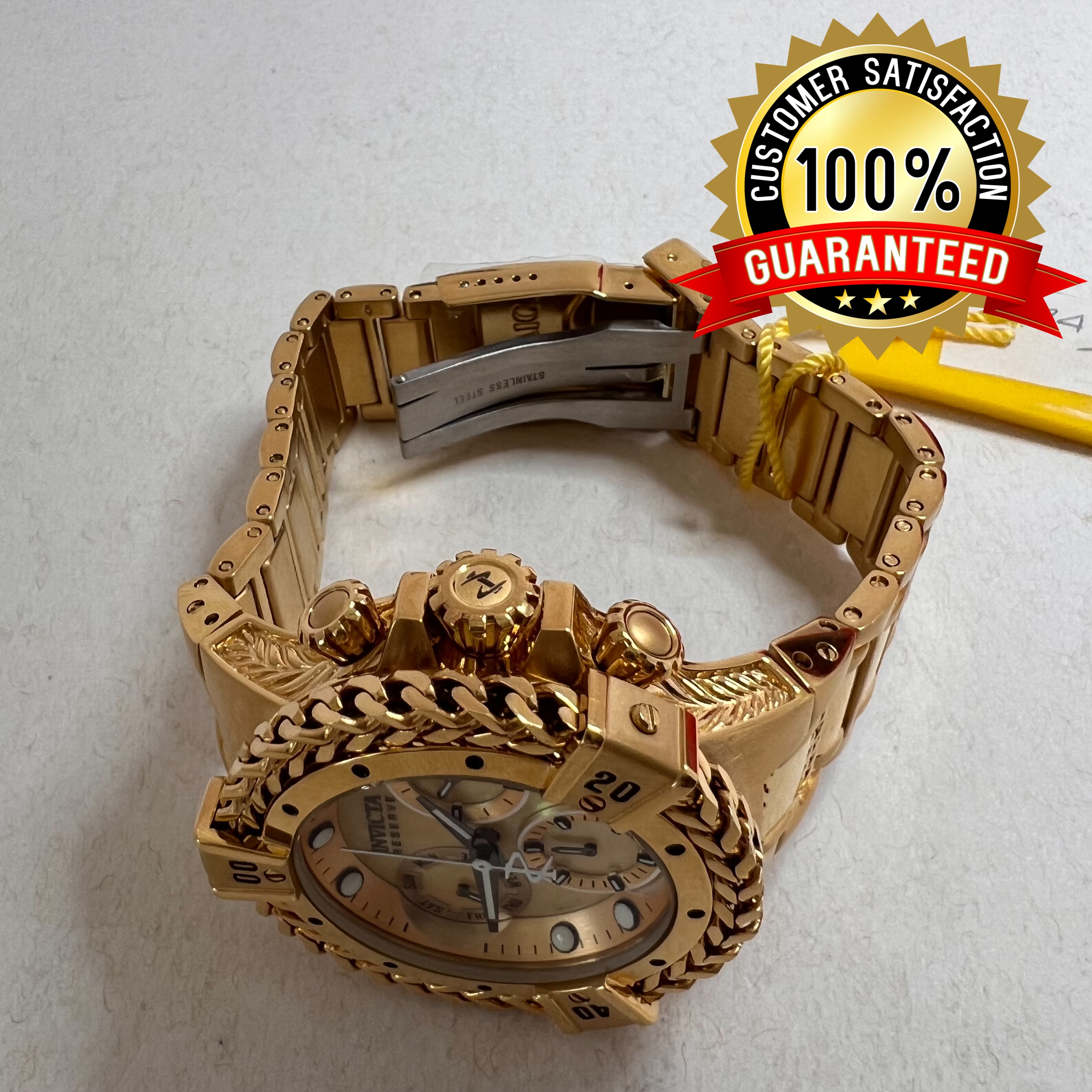 Invicta Reserve Herc Women's Watch 43mm, Mother-of-Pearl Oyster Dial, Stainless - Photo 7